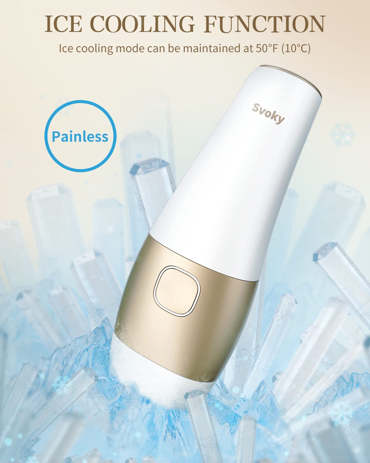 IPL Hair Removal JD-TM012 Svoky 脱毛器 IPL Hair Removal JD-TM012 Svoky 脱毛器 - メルカリ