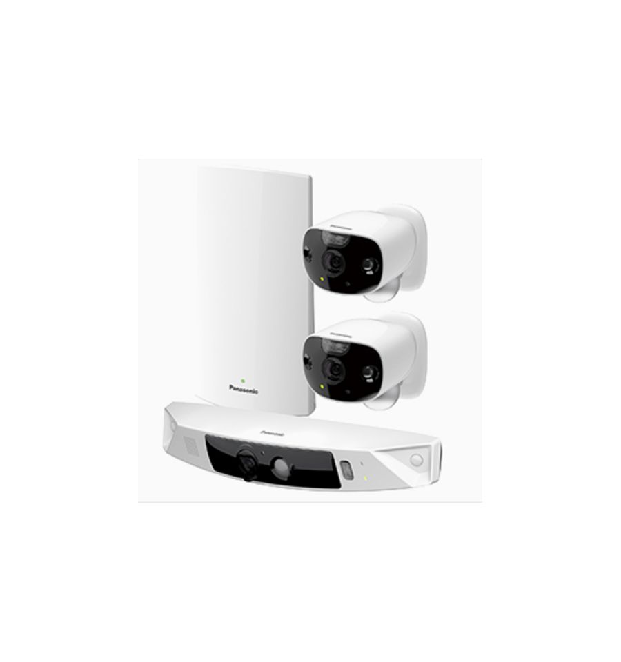 Panasonic HomeHawk Home Monitoring Camera Kit